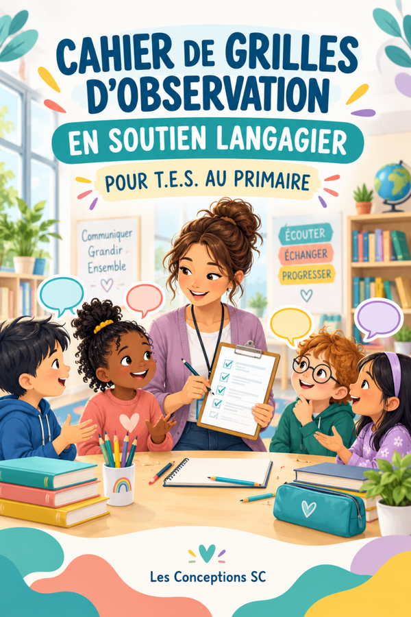 Cahier grilles d'observation du langage