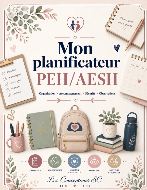 Planificateur pour PEH/AESH