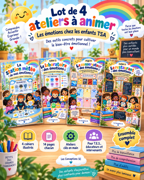 Ateliers à animer: Les émotions