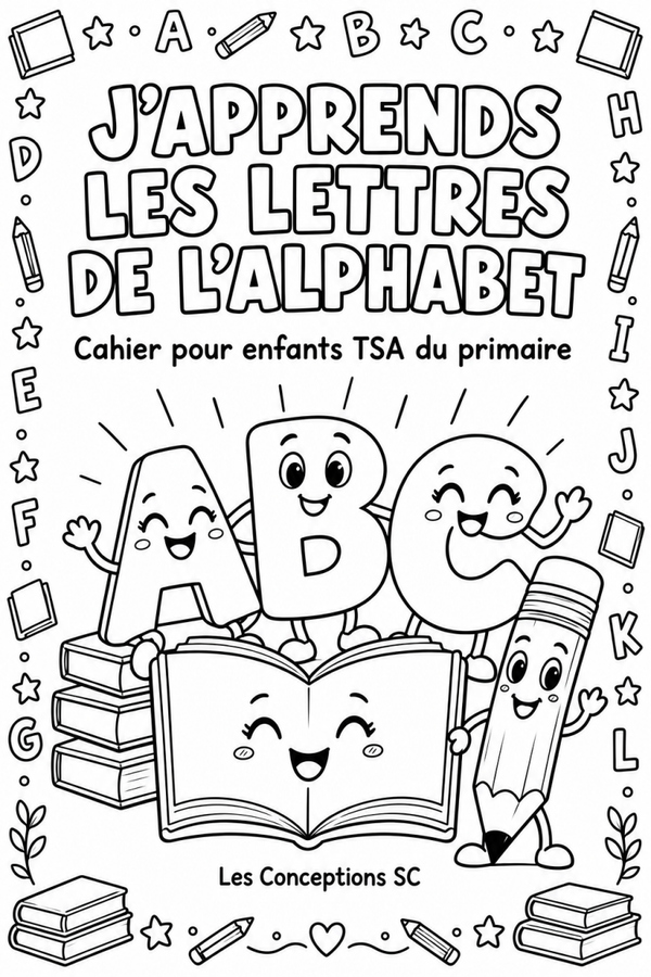 J'apprends les lettres de l'alphabet