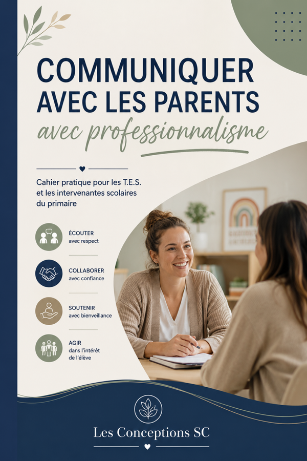 Communiquer avec les parents avec professionnalisme
