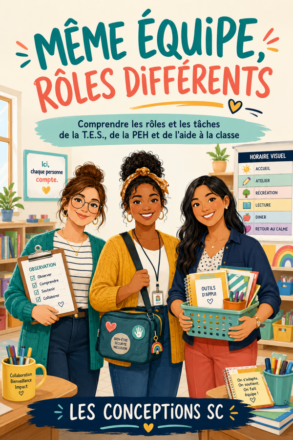 Même équipe, rôles différents