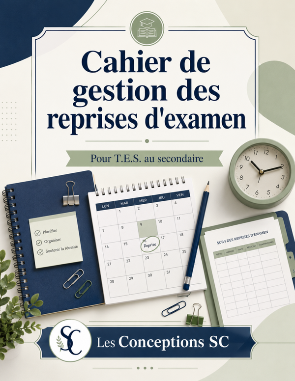 Cahier de gestion des reprises d'examen