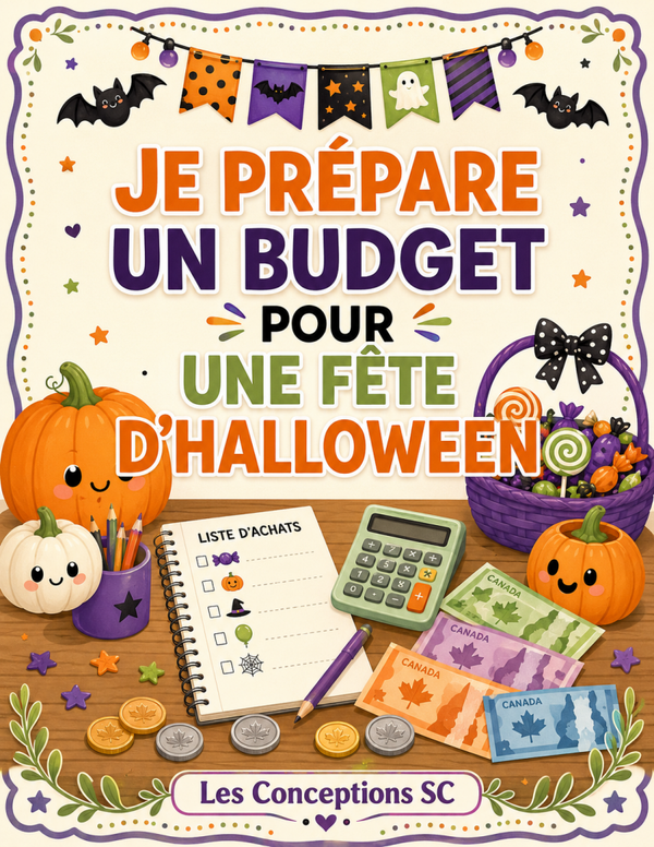 Je prépare un budget pour une fête d'Halloween