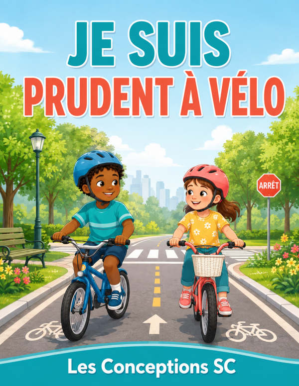 Je suis prudent à vélo