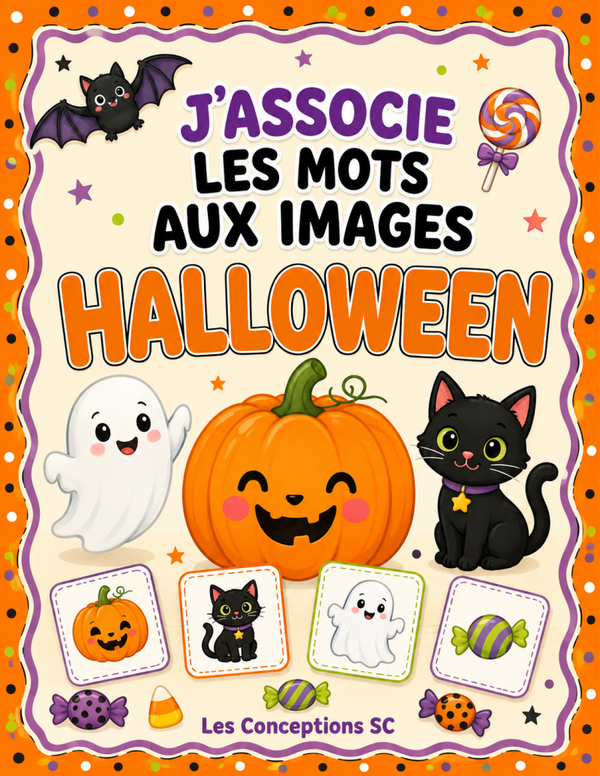 J'associe les mots aux images