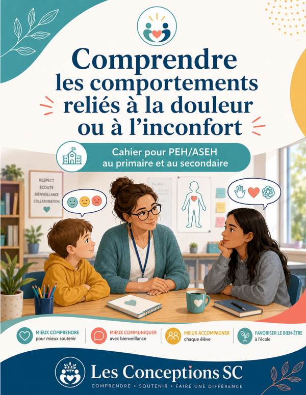 Cahier comprendre les comportements reliés à la douleur ou à l'inconfort