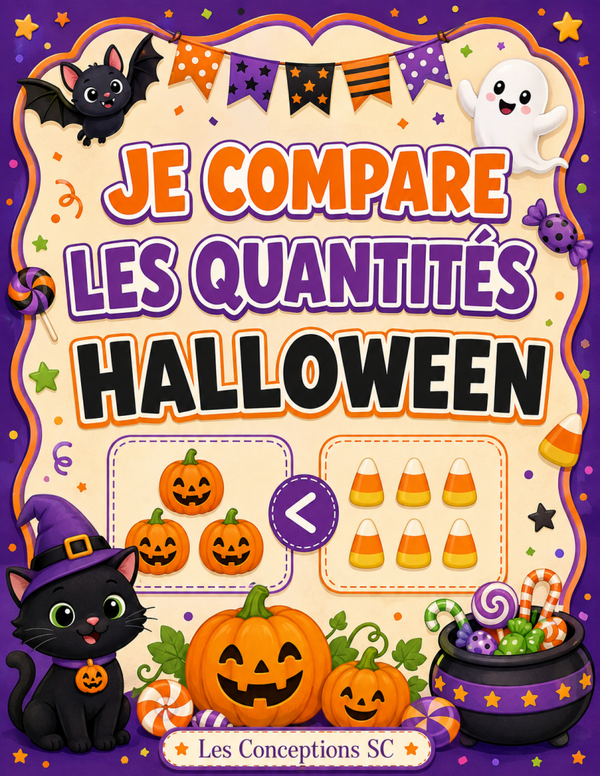 Je compare les quantités