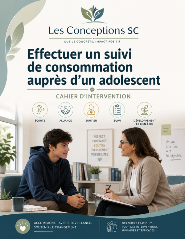 Effectuer un suivi de consommation auprès d'un adolescent