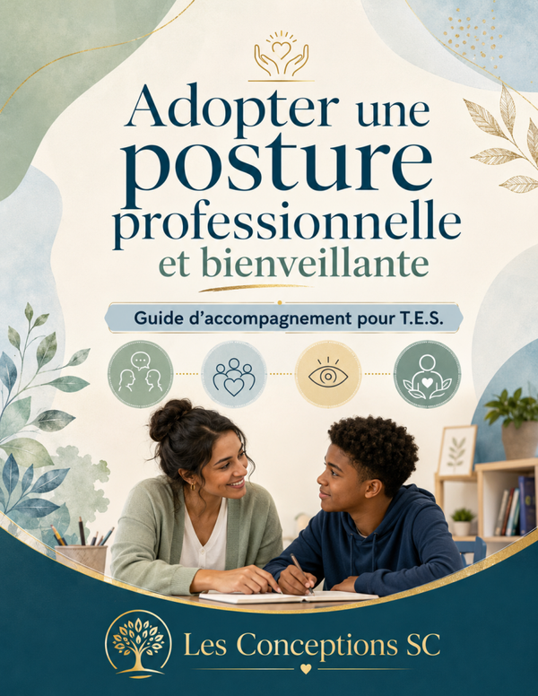 Guide " Adopter une posture professionnelle et bienveillante"
