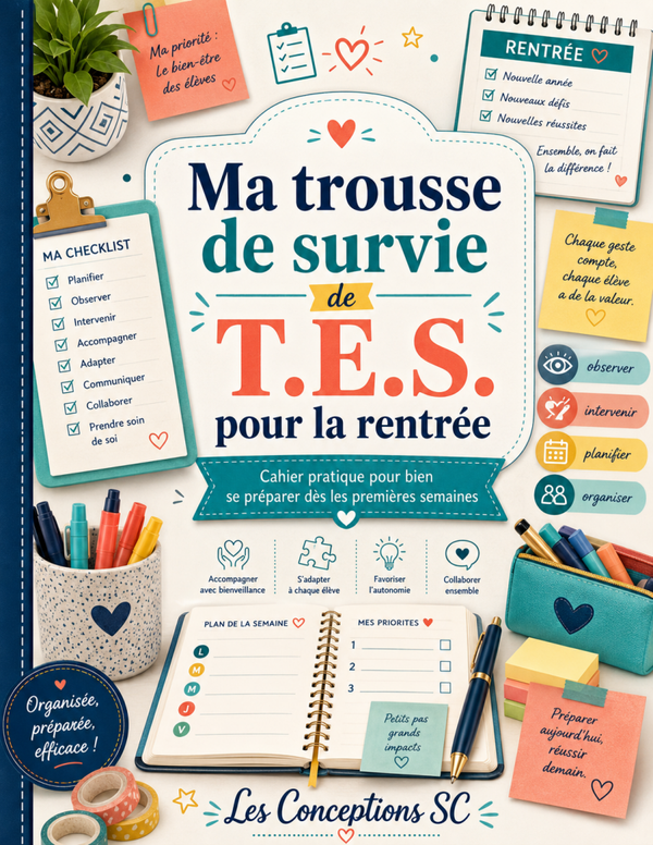 Ma trousse de survis T.E.S. pour la rentrée