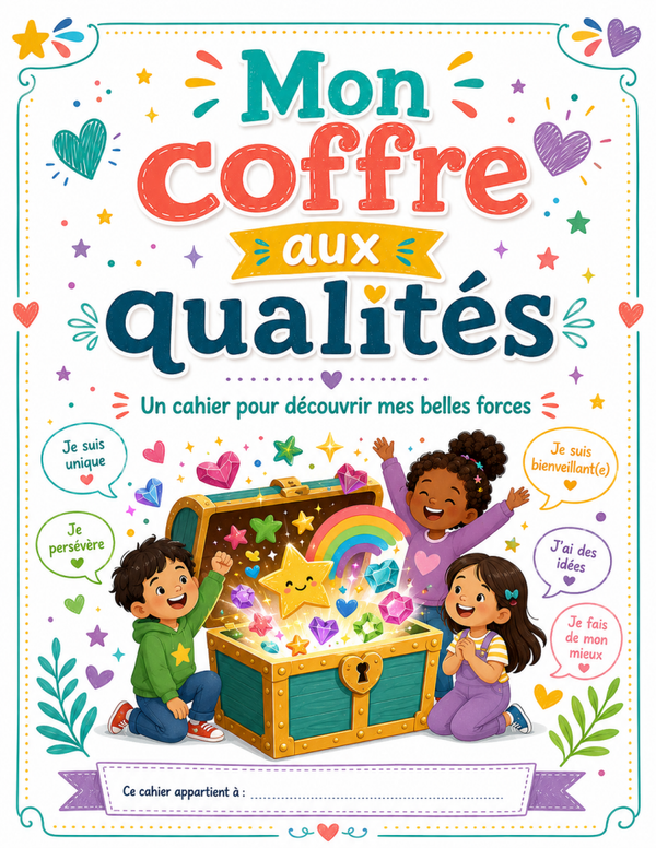 Cahier mon coffre aux qualités