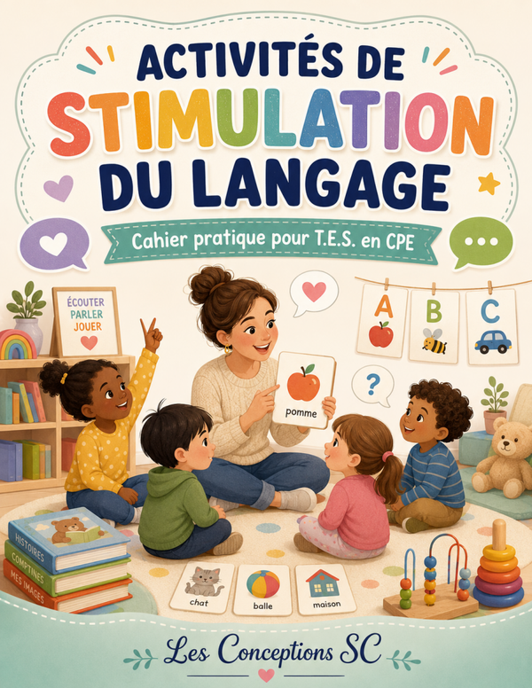 Cahier activités stimulation du langage