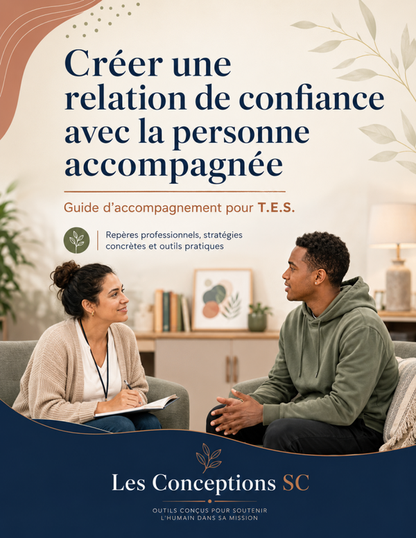 Guide " Créer une relation de confiance avec la personne accompagnée"