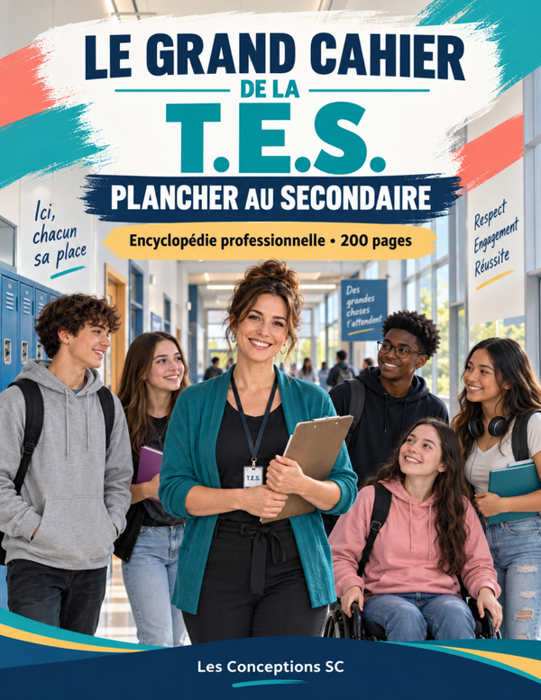 Geand cahier de la t.e.s. plancher au secondaire