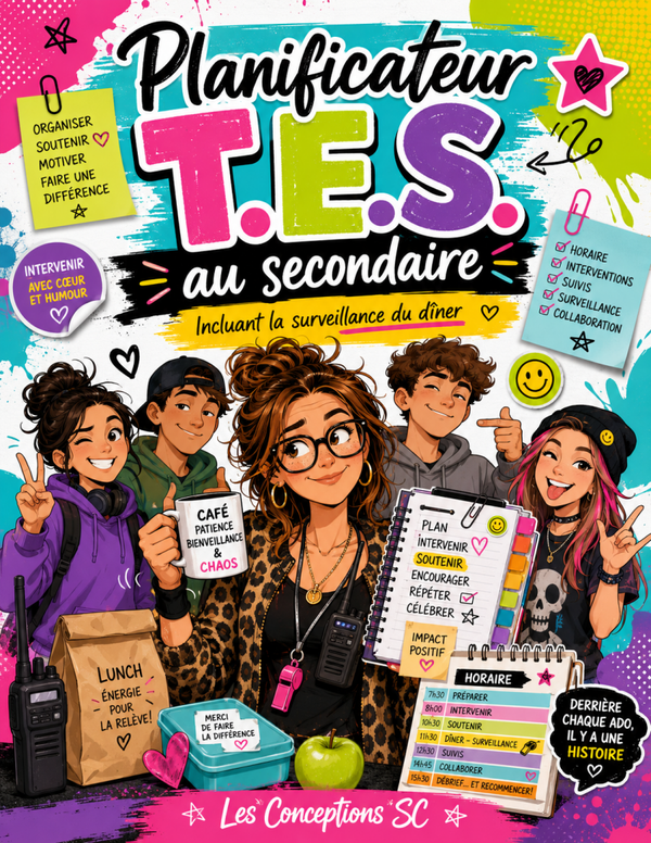 Planificateur t.e.s. secondaire