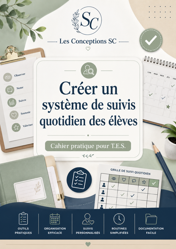 Créer un système de suivis quotidien des élèves