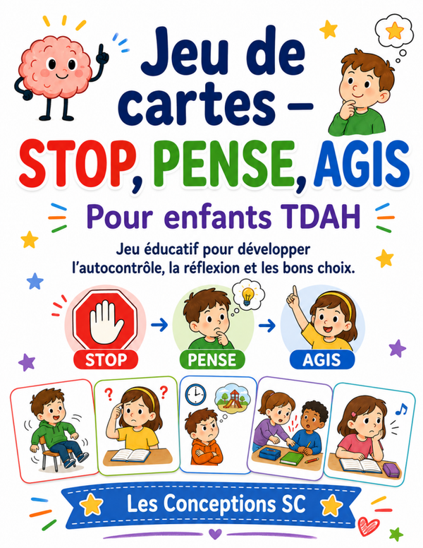 Jeu "STOP, pense, agis"