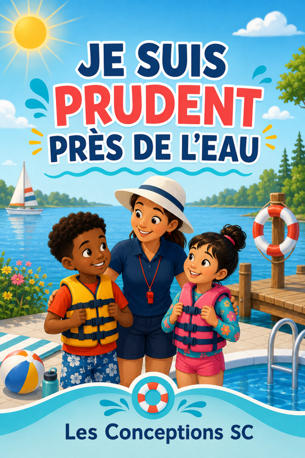 Je suis prudent près de l'eau