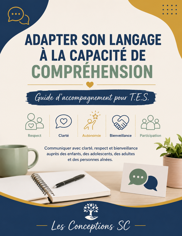 Guide " Adopter son langage à la capacité de compréhension"