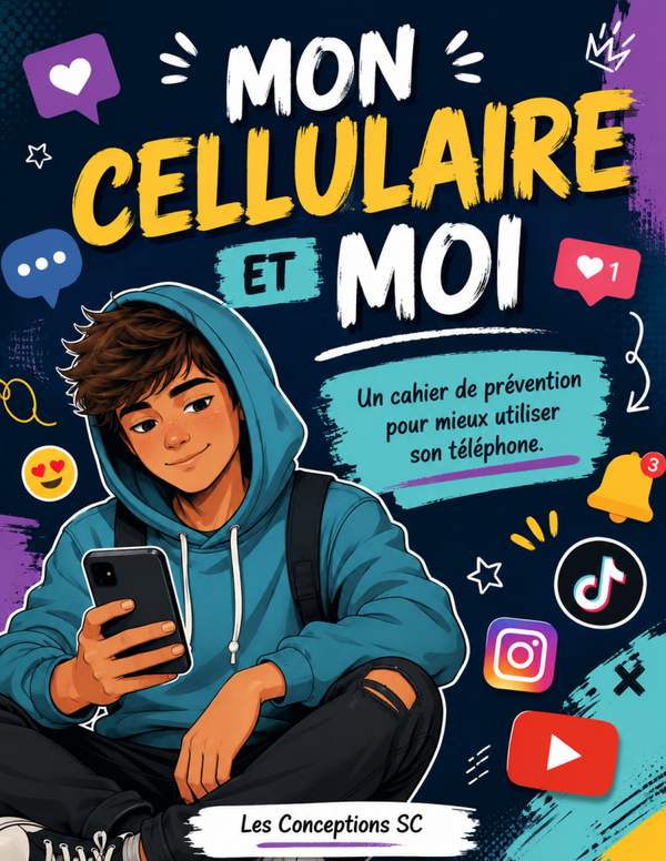 Cahier mon cellulaire et moi