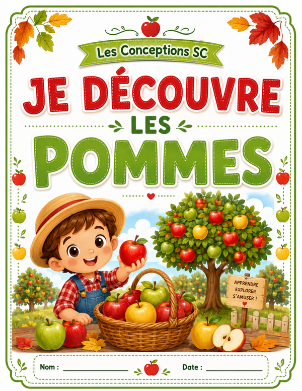Je découvre les pommes