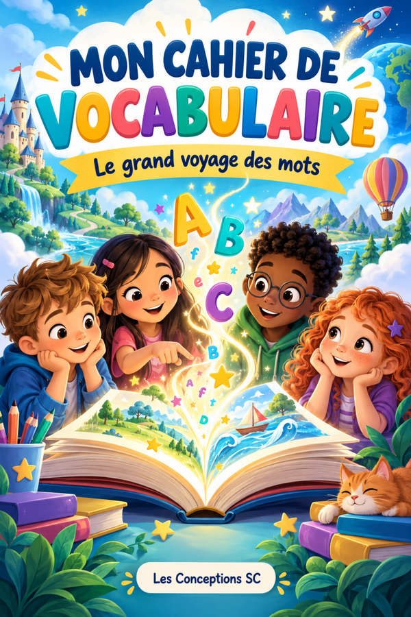 Mon cahier de vocabulaire