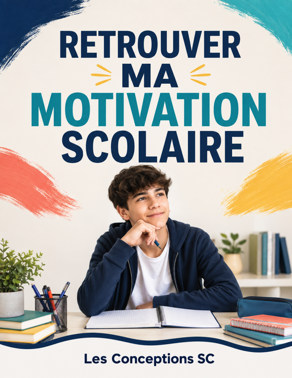 Cahier " Je retrouve ma motivation scolaire"