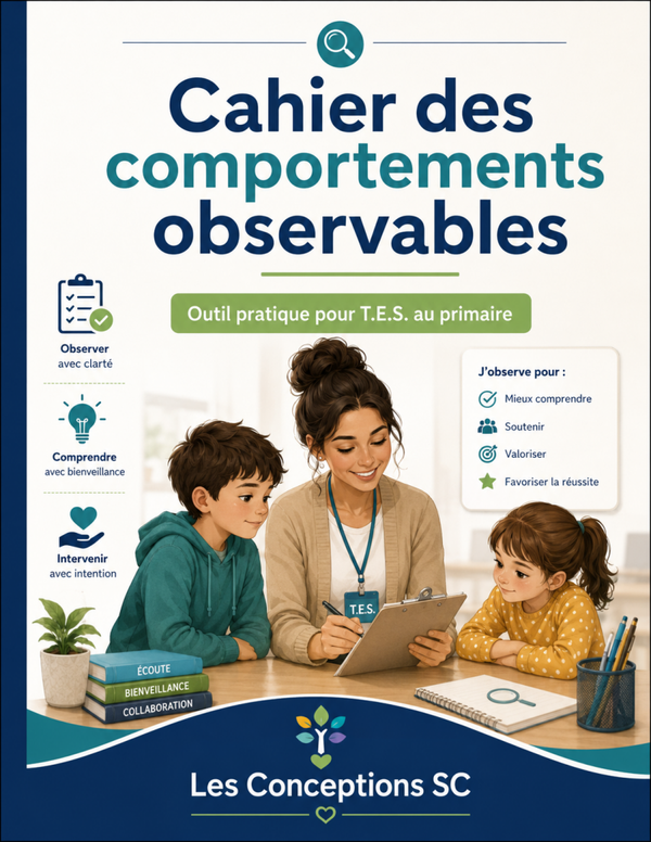 Cahier des comportements observables