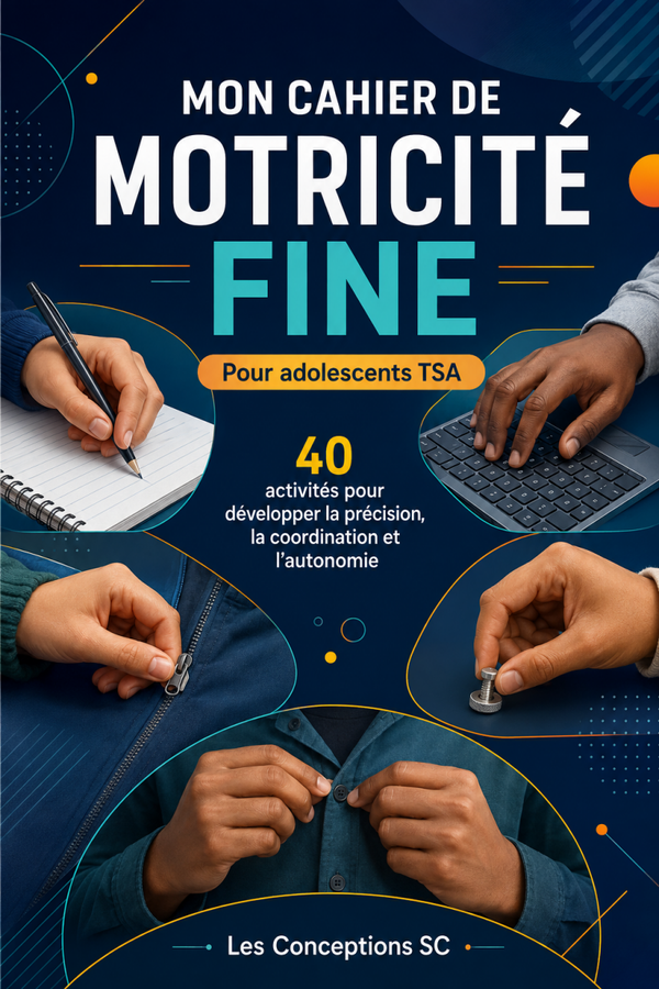 Cahier de motricité fine ado