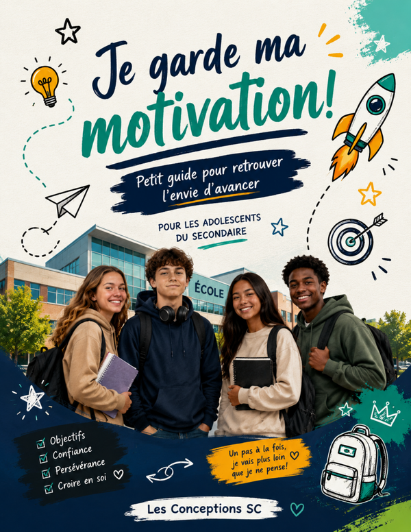 Cahier "je garde ma motivation"