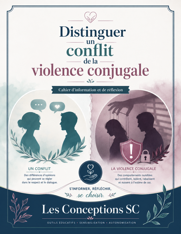 Distinguer un conflit  de la violence conjugale