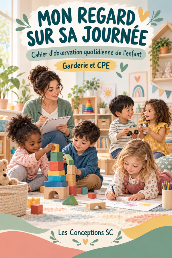 Cahier d'observation quotidienne de l'enfant
