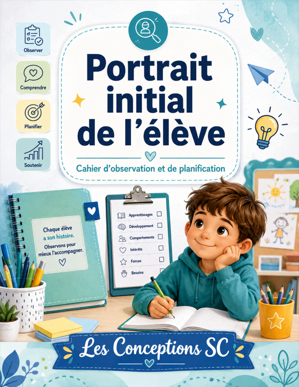 Portrait initial de l'élève