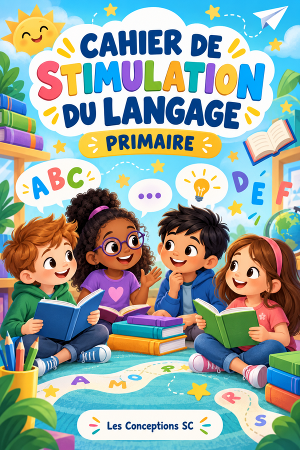 Cahier de stimulation du langage
