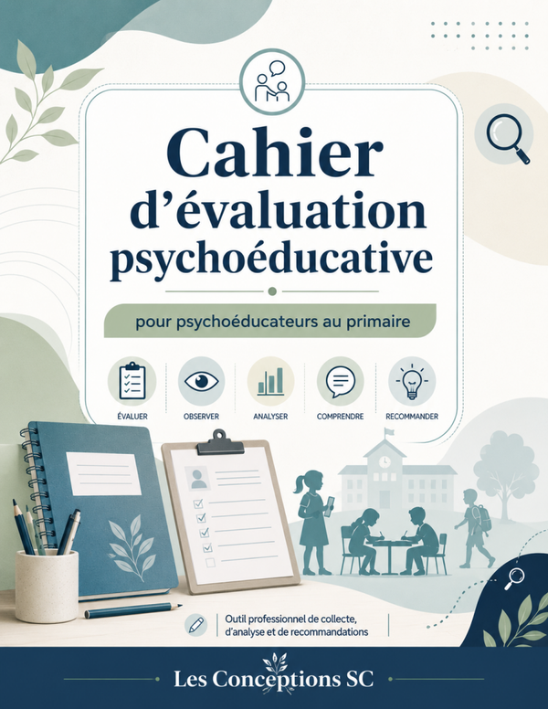 Cahier d'évaluation psychoéducative