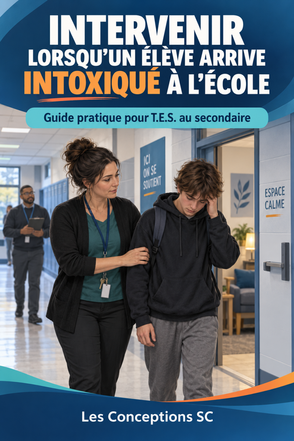 Intervenir lorsqu'un élève arrive intoxiqué à l'école