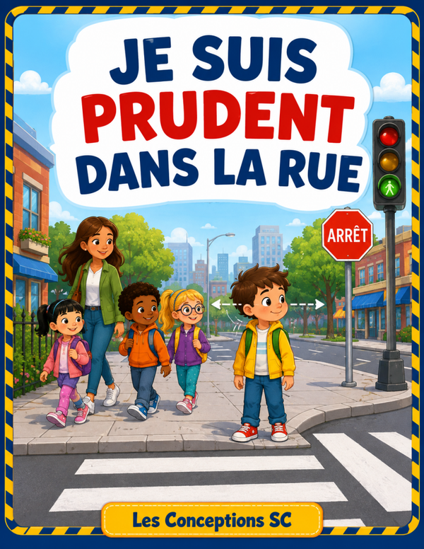 Je suis prudent dans la rue