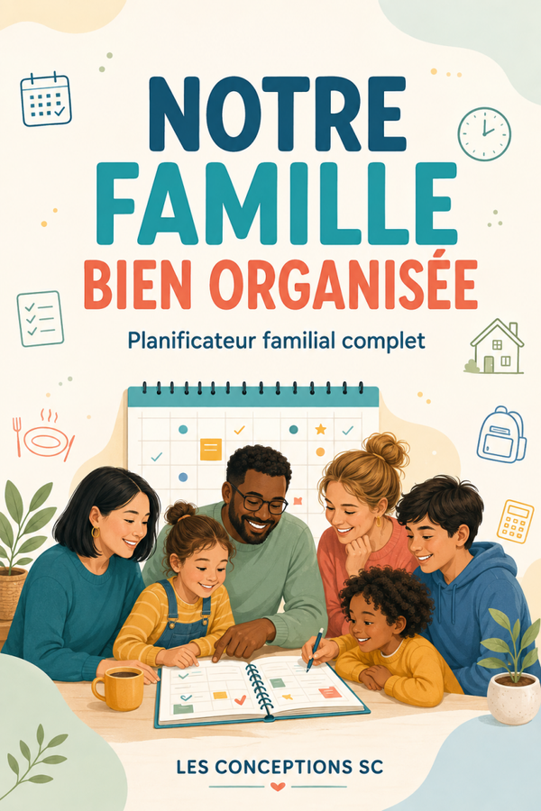 Notre famille bien organisée