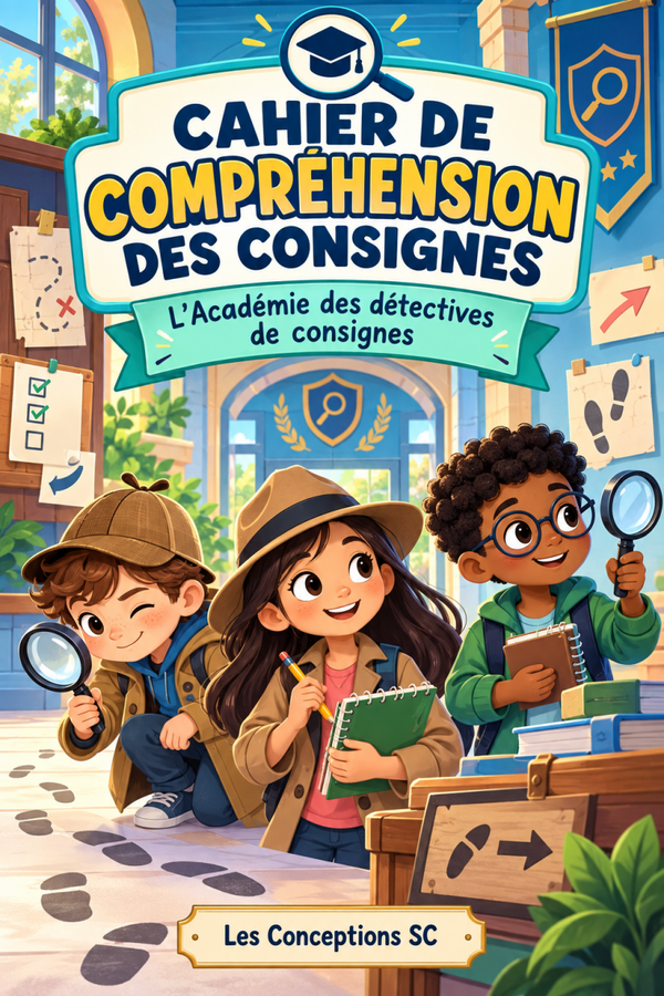 Cahier de compréhension des consignes