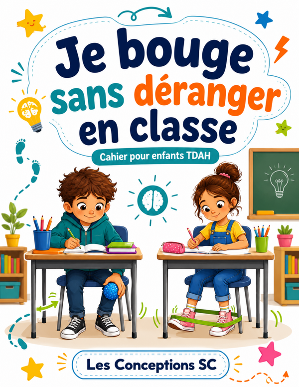Cahier je bouge sans déranger
