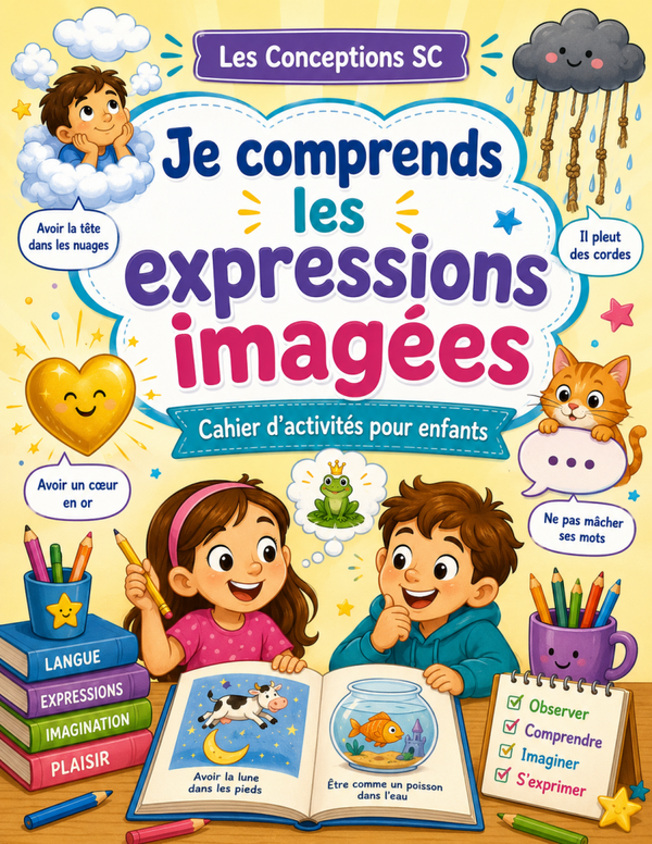 Cahier " Je comprends les expressions imagées"