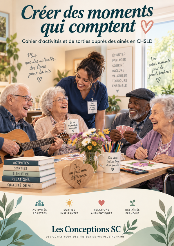 Cahier d'activités et sorties en CHSLD