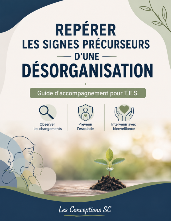 Guide " Repérer les signes précurseurs d'une désorganisations"