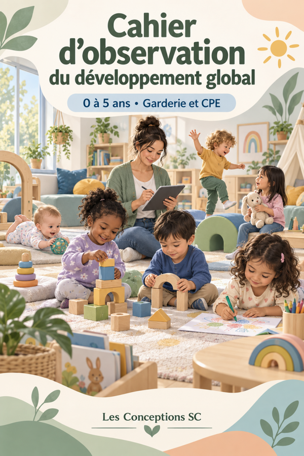 Cahier d'observation du développement global
