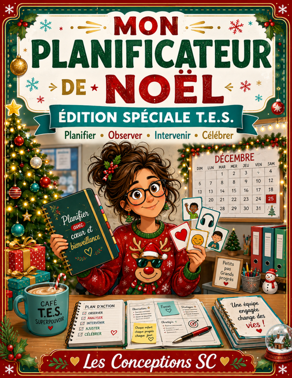 Planificateur de Noël pour T.E.S.