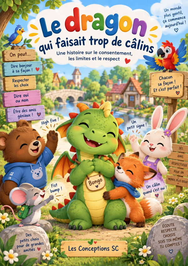 Le dragon qui faisait trop de câlins