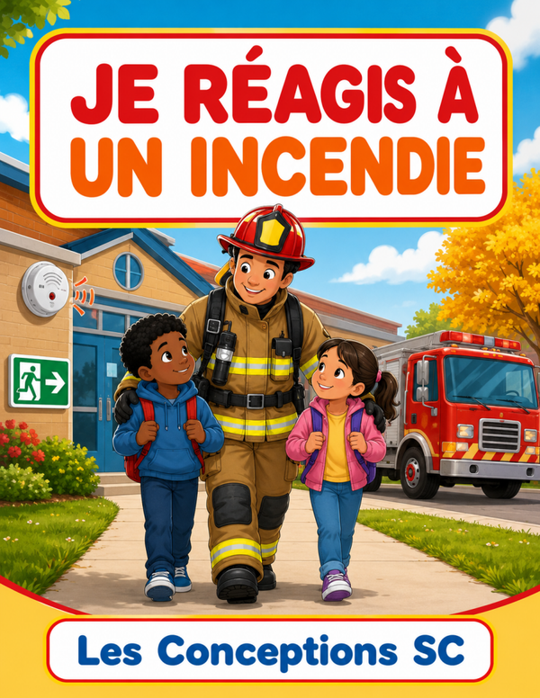 Je réagis à un incendie