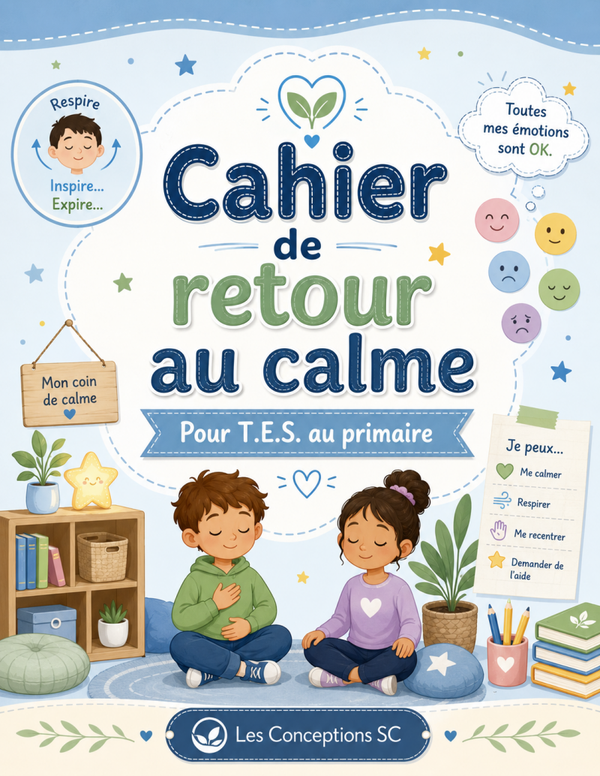 Cahier de retour au calme
