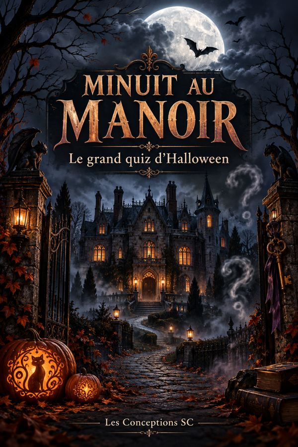 Minuit au manoir: Quizz d'Halloween